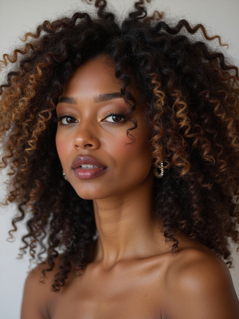 soft bouncy crochet curl textures