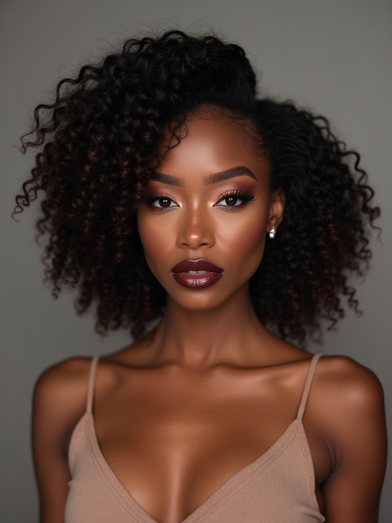 soft defined textured styling