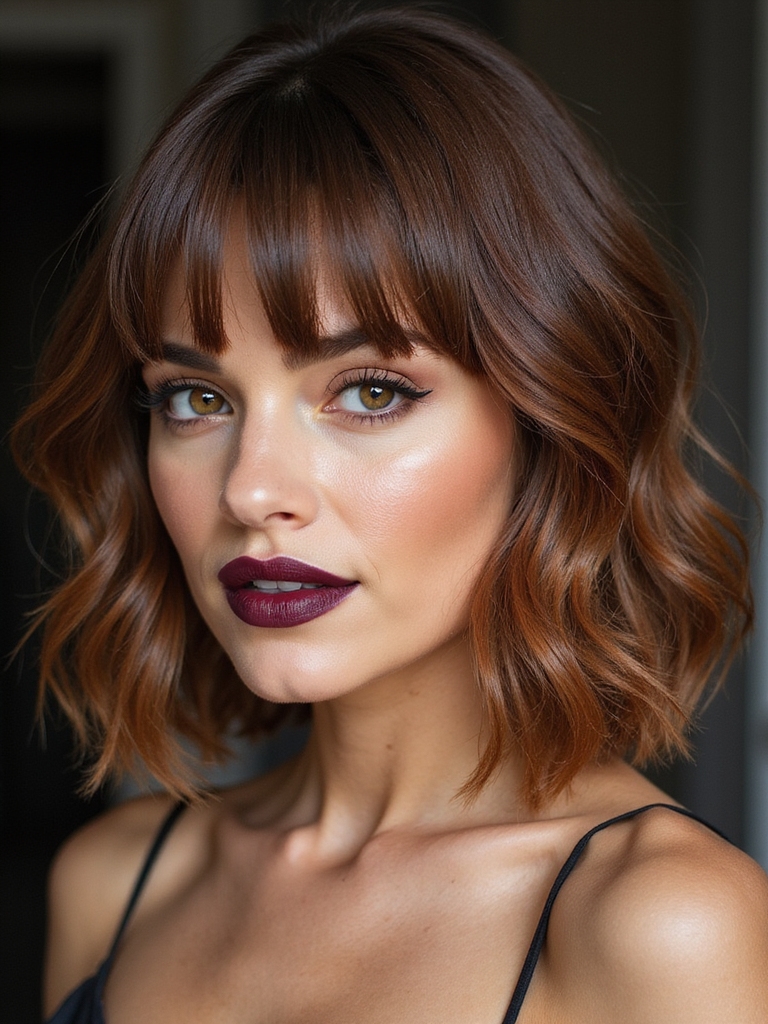 soft face framing graduated layers