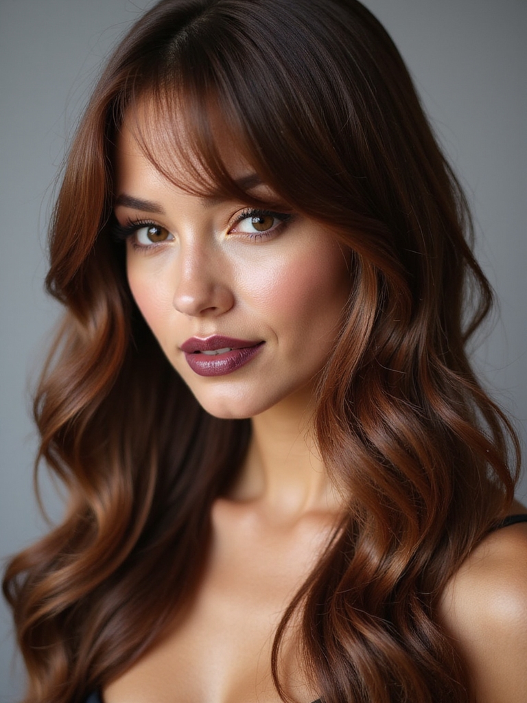 soft face framing layers styling