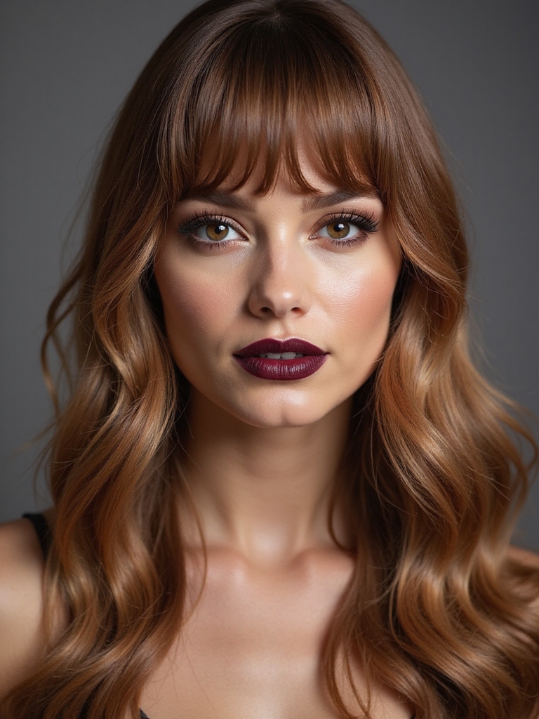 soft face framing sweeping layers