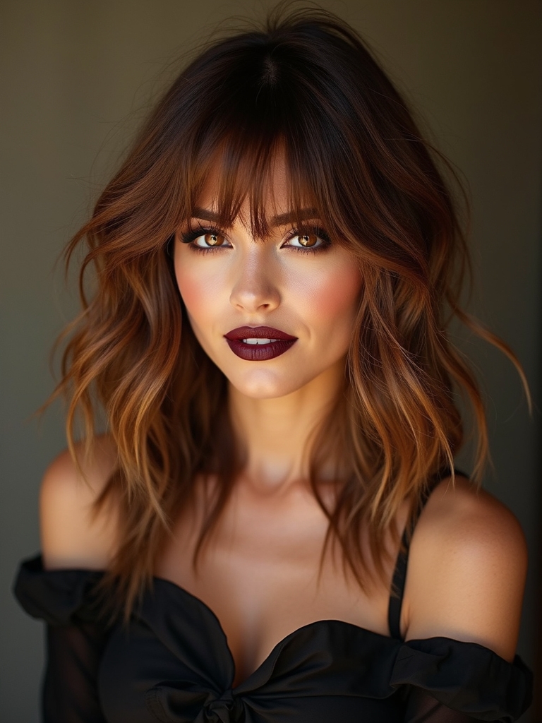 soft layered face framing movement