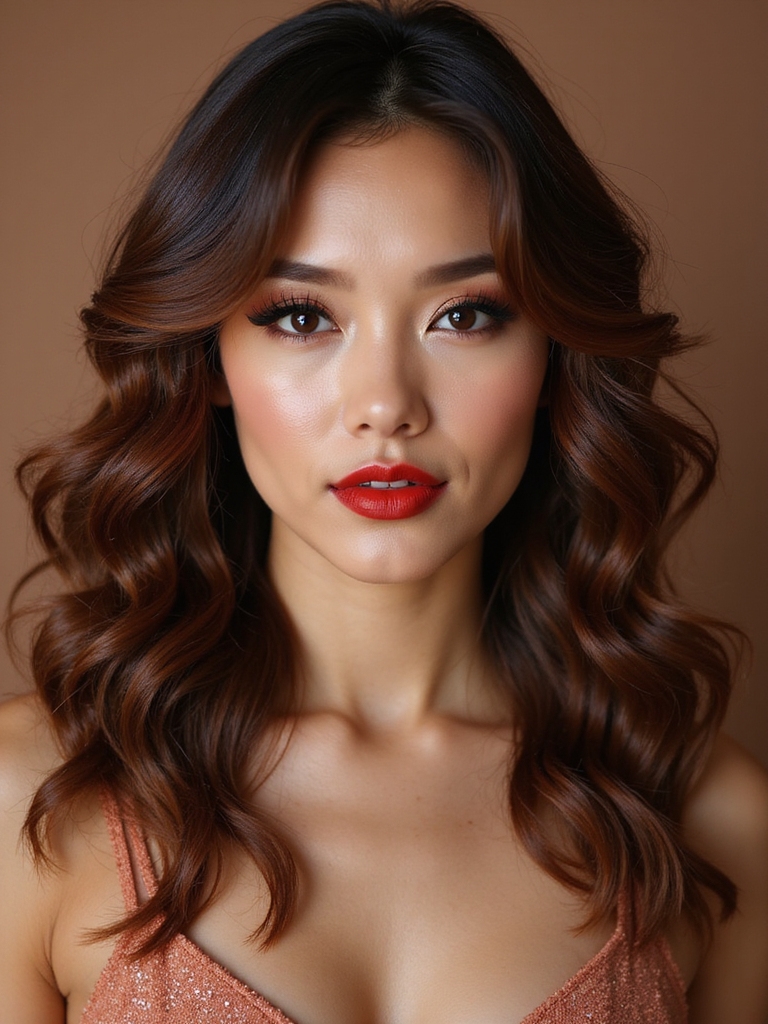 soft sculpted old hollywood waves