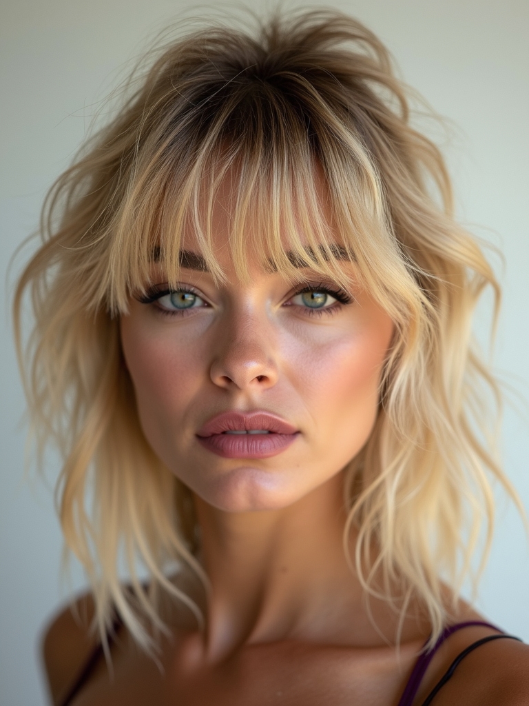 soft textured low commitment fringe
