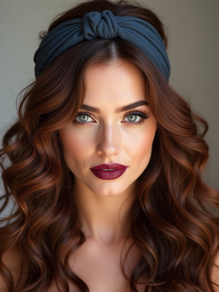 soft twisted headband taming