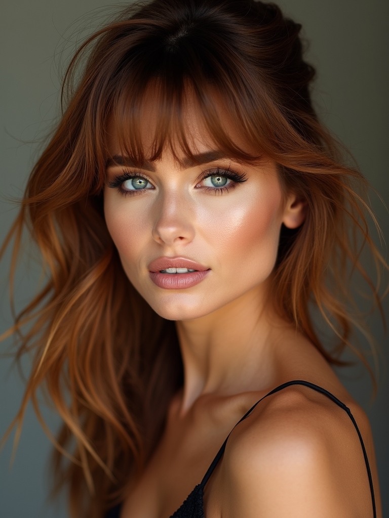 soft wispy bangs layeredframes