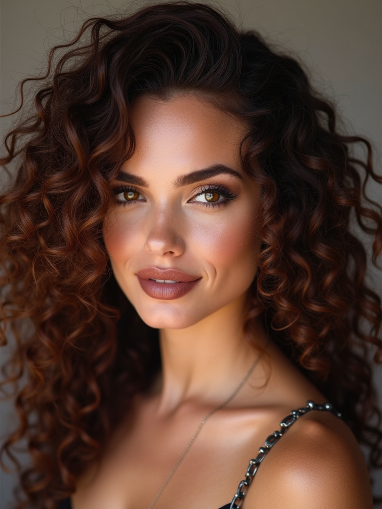 soft wispy face framing tendrils