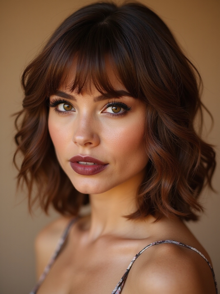 soft wispy micro bangs