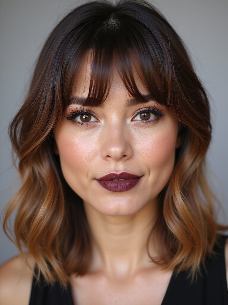 soft wispy micro bangs