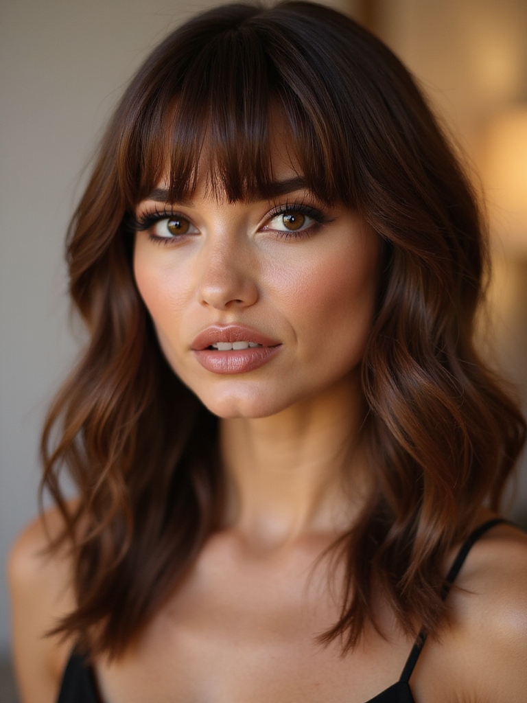 soften full fringe into curtains