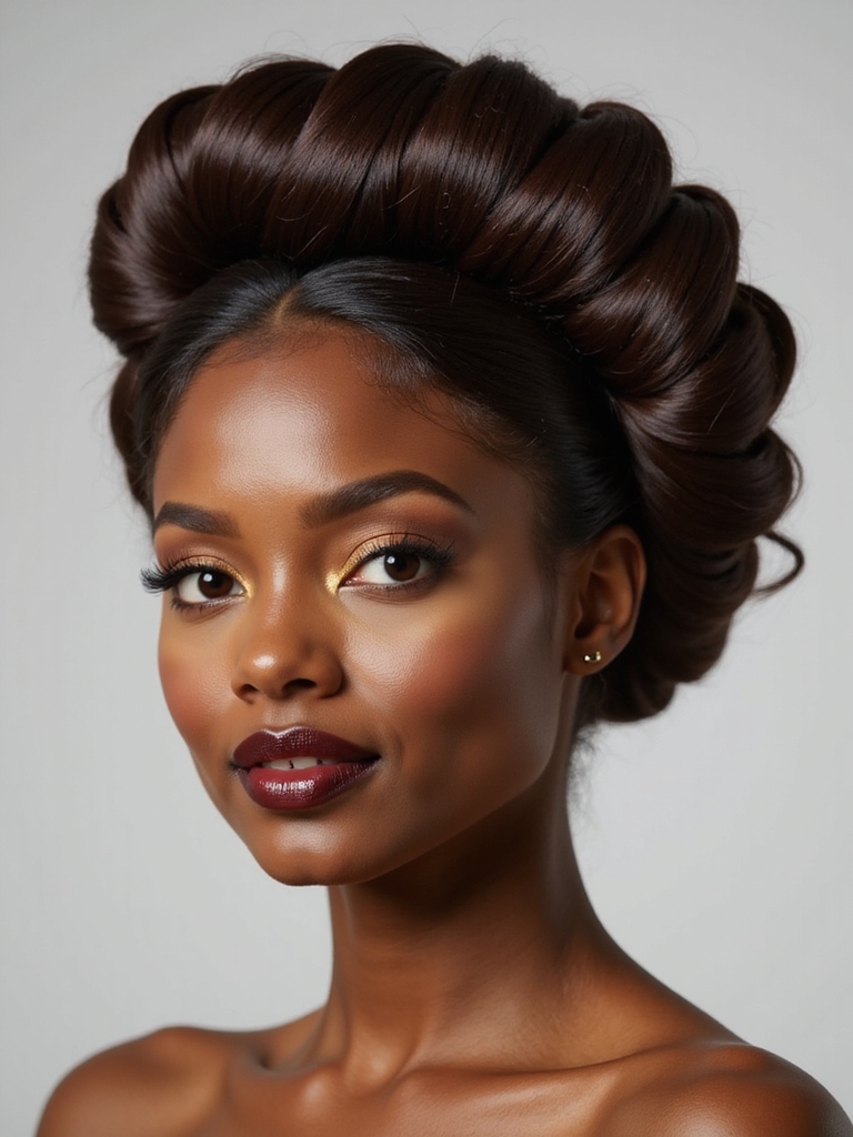 speedy polished weekday updos