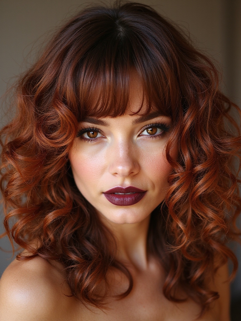 subtle face framing color enhancements