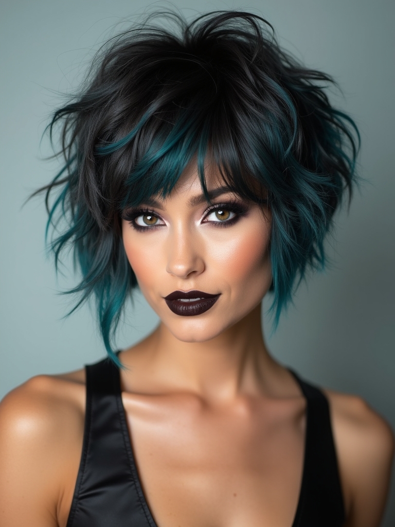 subtle wispy bangs peekaboo