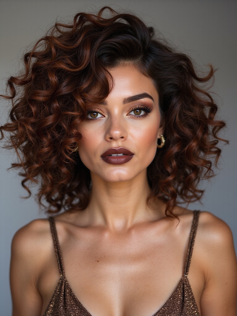 tapered sides voluminous top