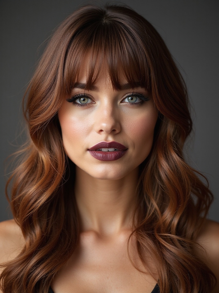 tools for polished side bangs