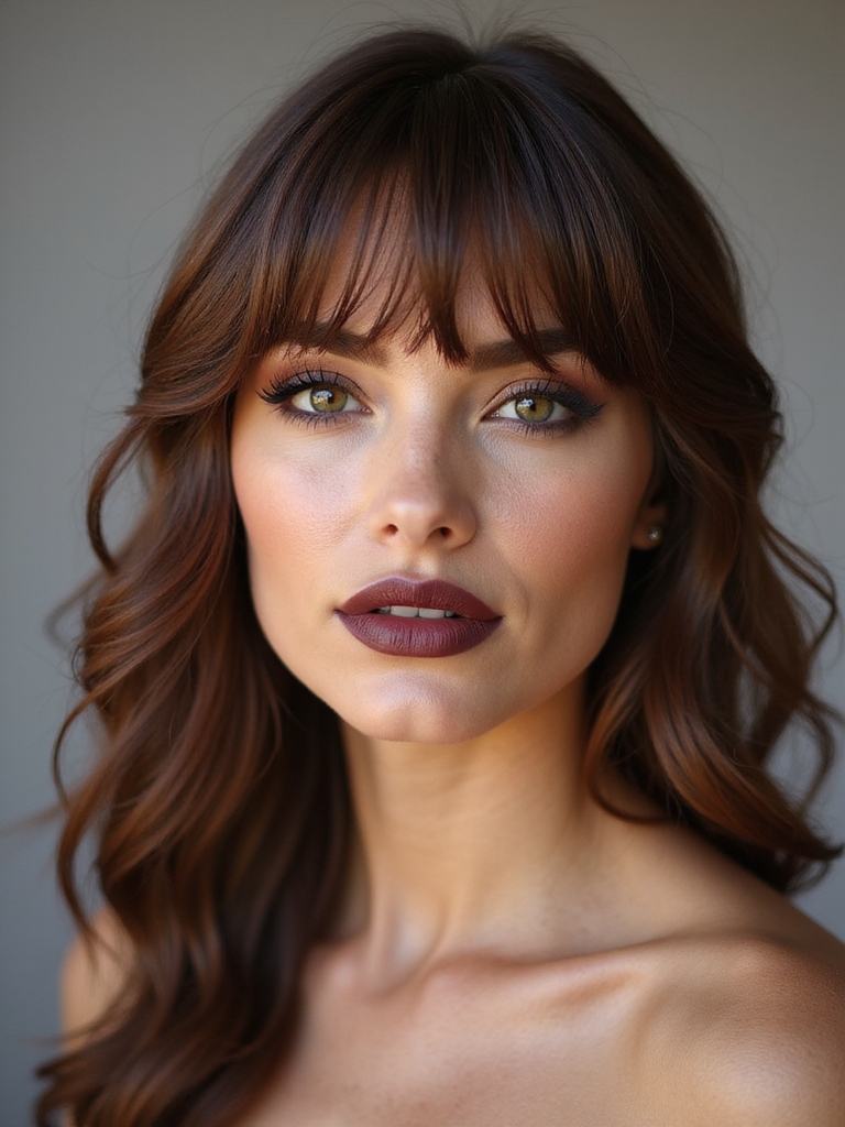 tousled lifted swept textured