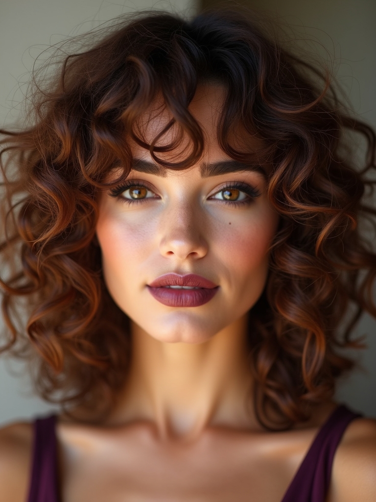 wispy bangs for face shapes