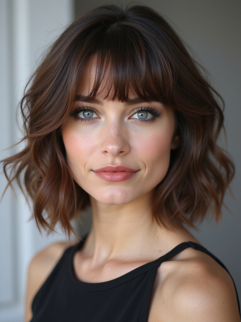 wispy bangs for textures
