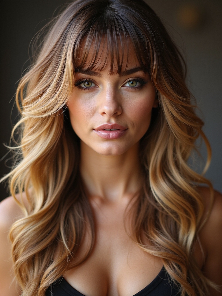 wispy bangs soften layers