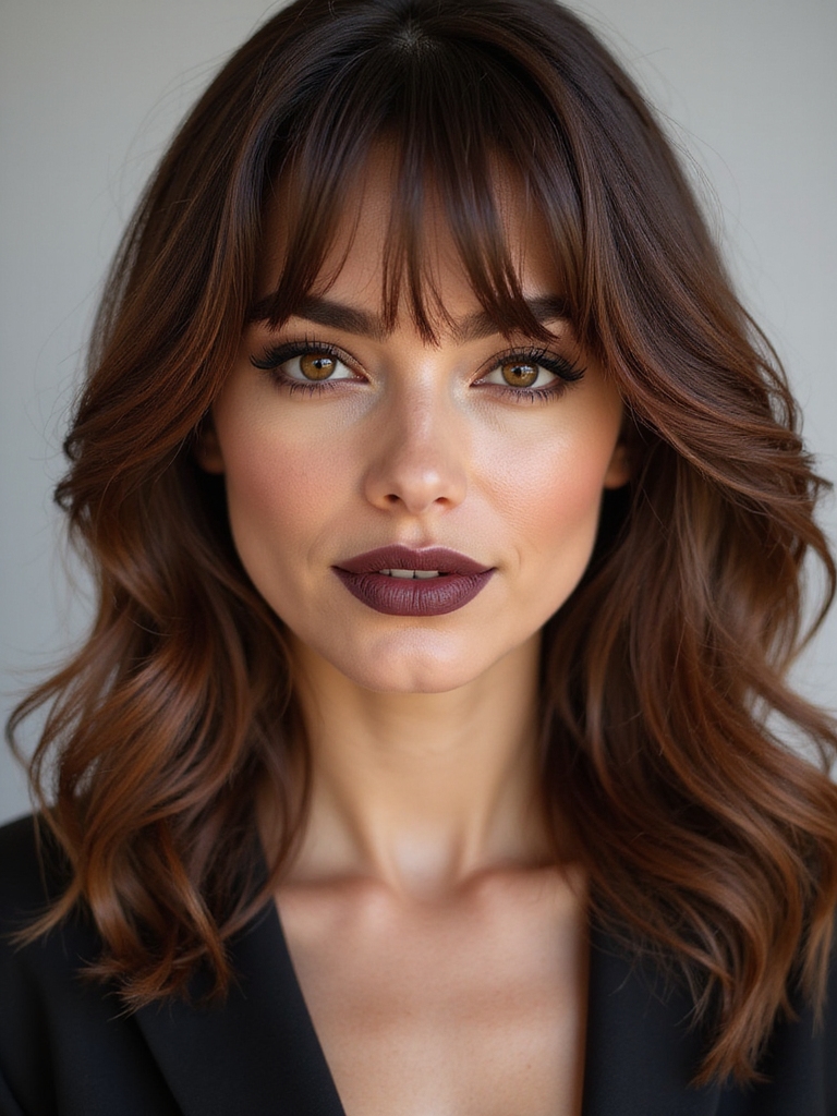 wispy textured bangs styling tips