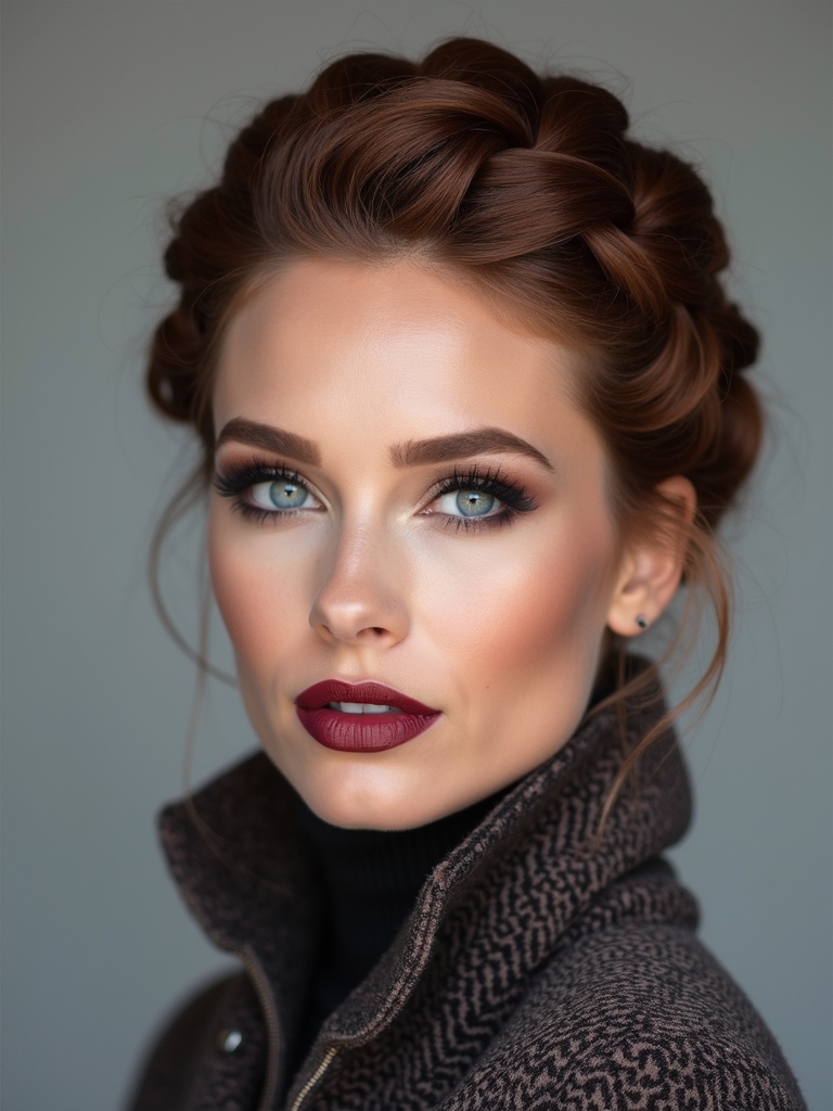 chunky insulated dutch braid