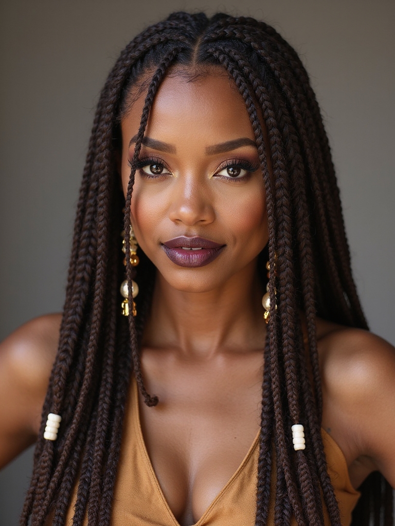 crisp triangular parts beaded