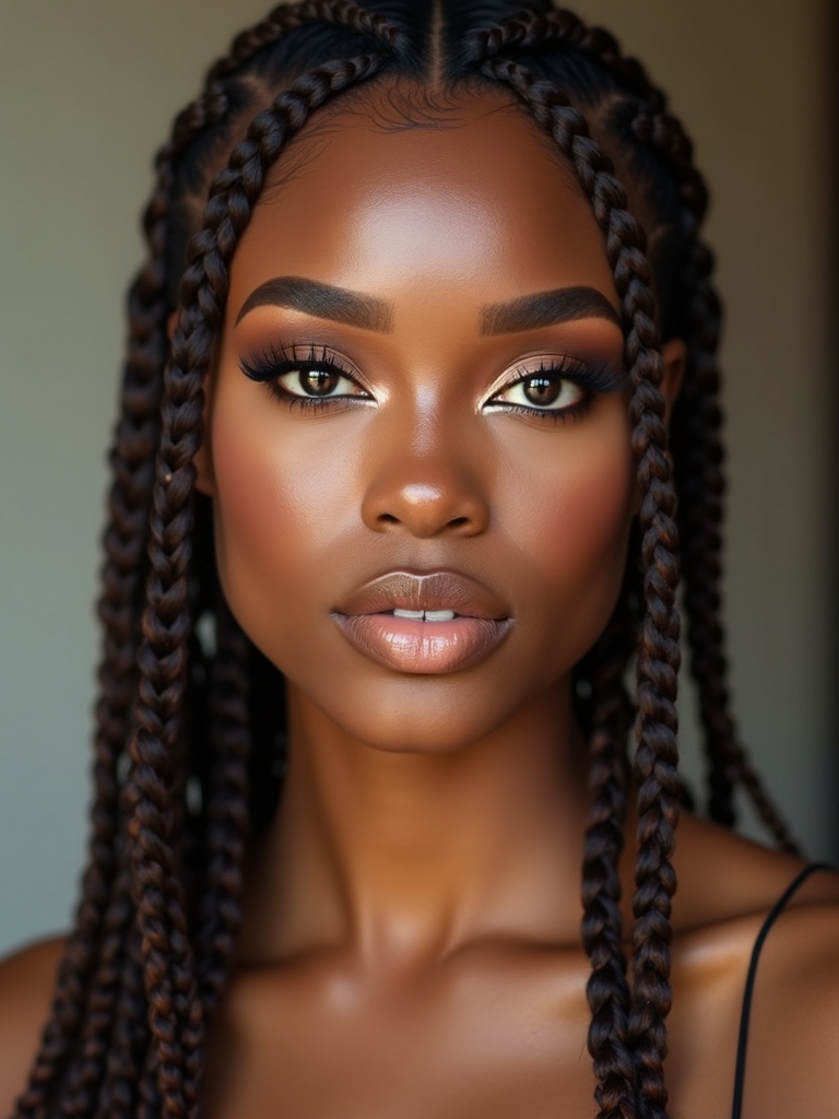 effortless feed in braids with tendrils