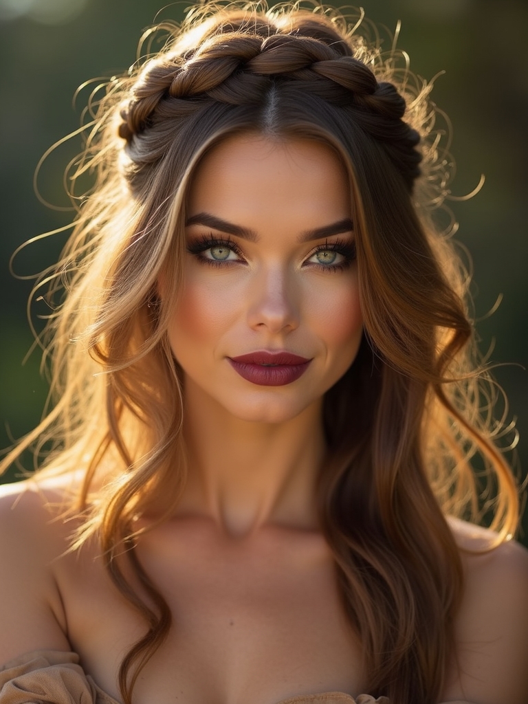 effortless romantic boho crown