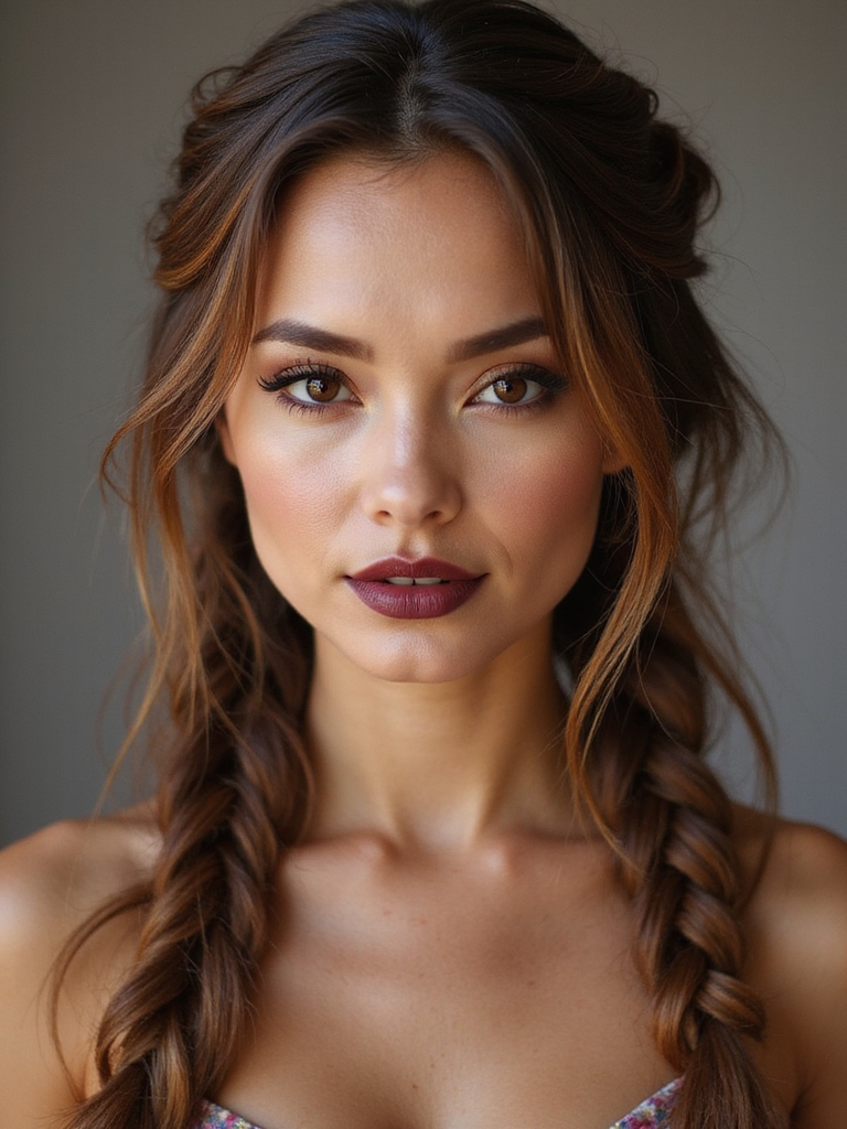 effortless textured ribboned fishtail