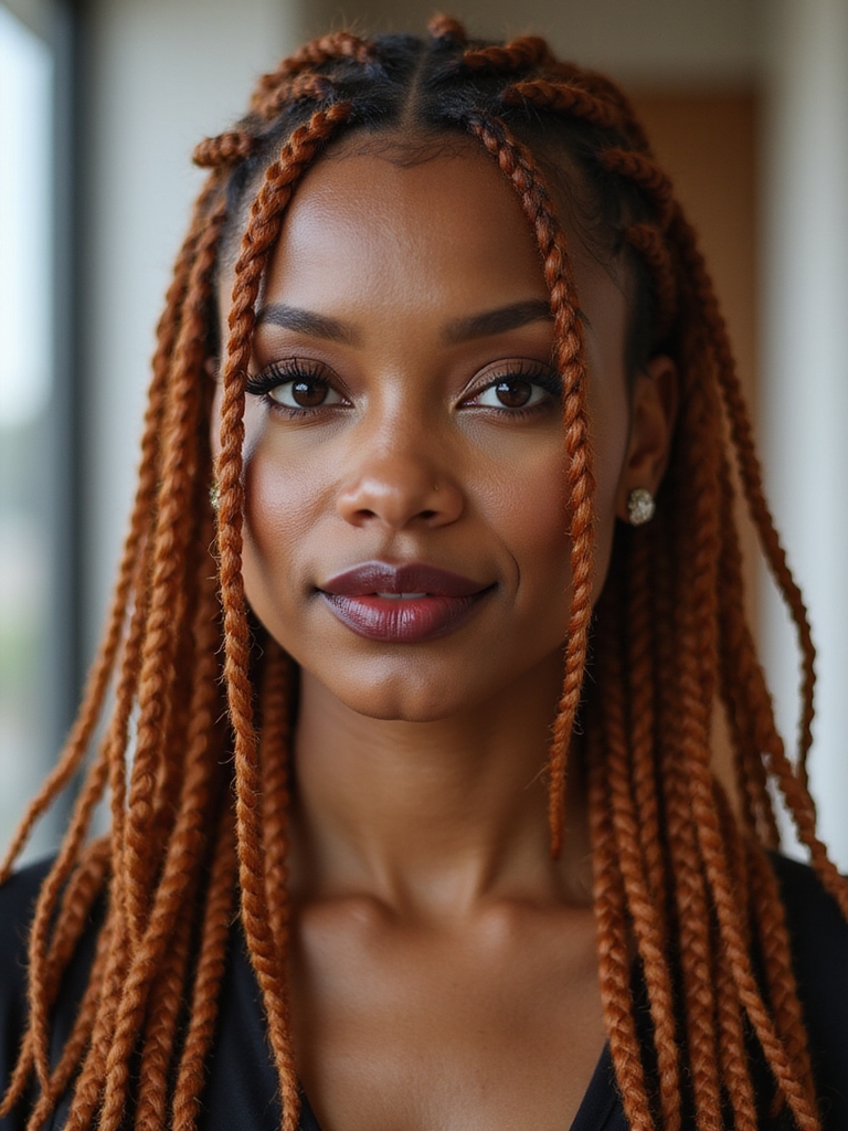 five minute parting touch up routine