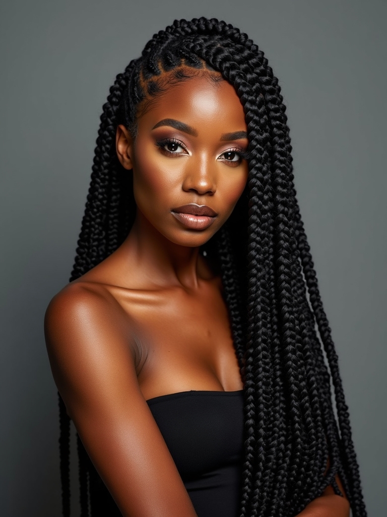 fulani braids suit many