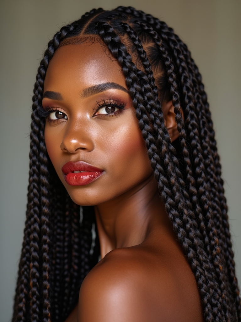 gentle tension protects braided edges