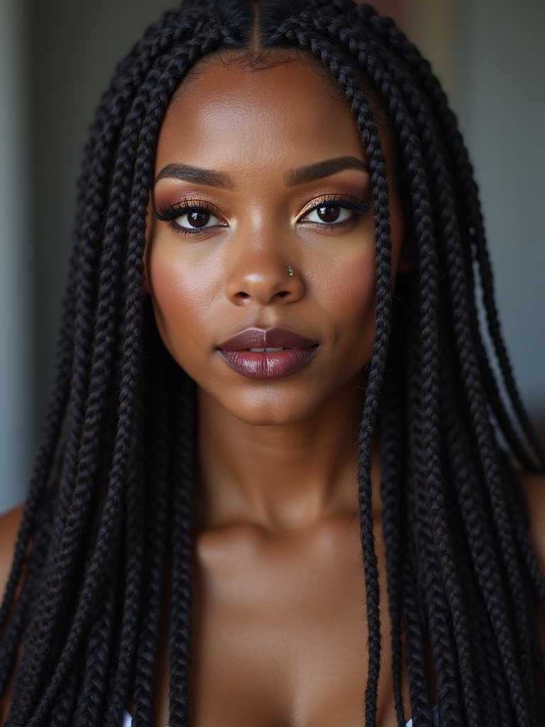 healthy prepared hair for braids