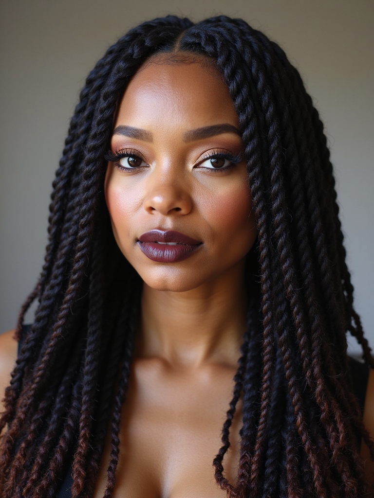 lightweight bold jumbo braids