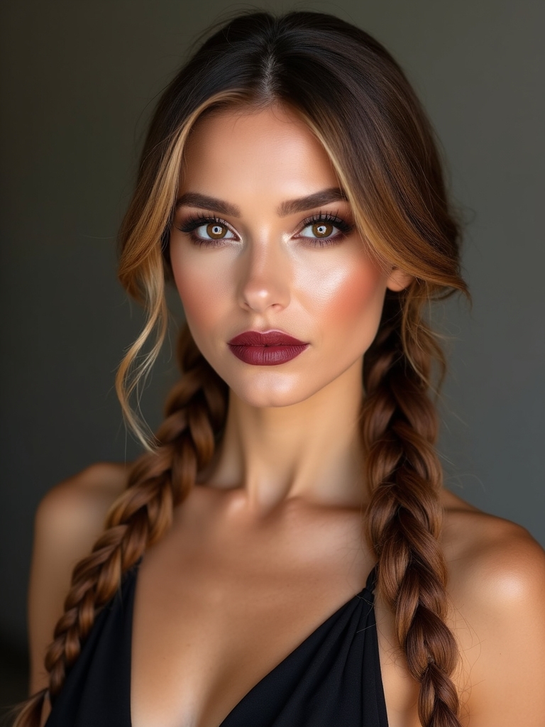 long braids steal spotlight