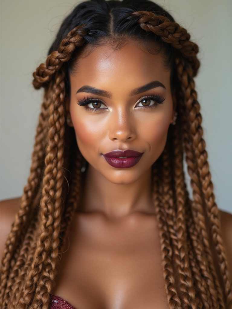 match braid to face shape