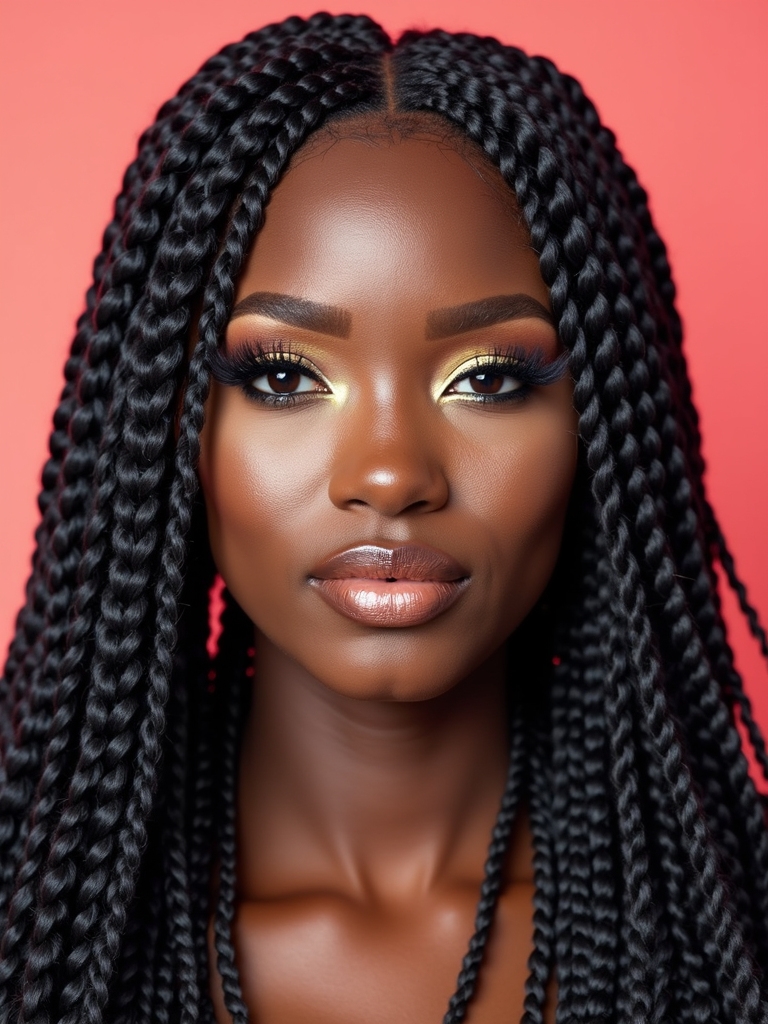 neon tipped playful festival ready braids