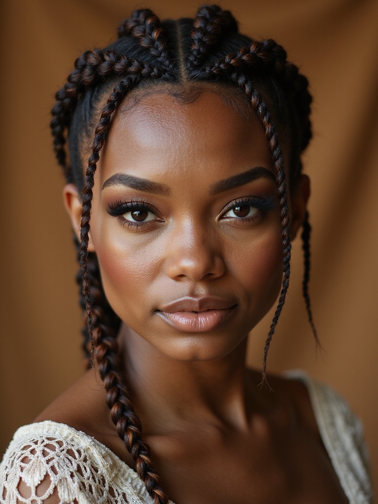 refresh short boho braids