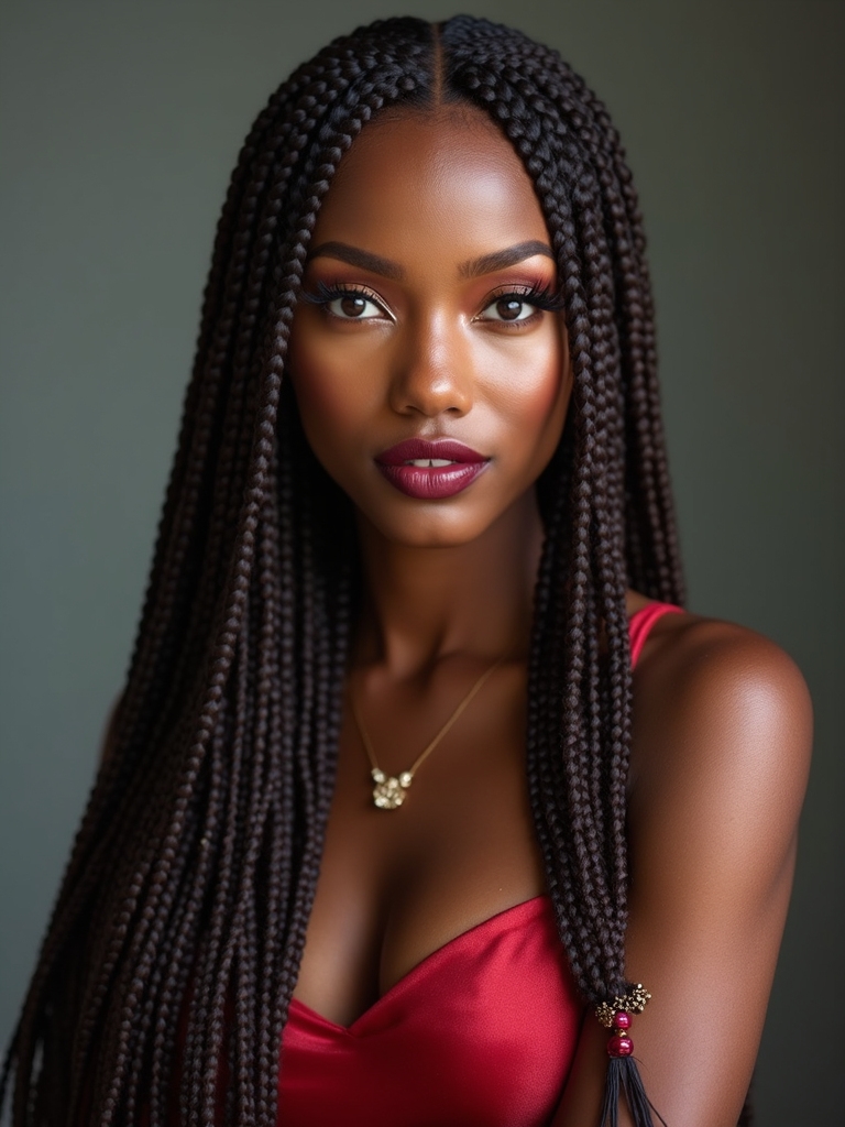 runway ready versatile fulani braids