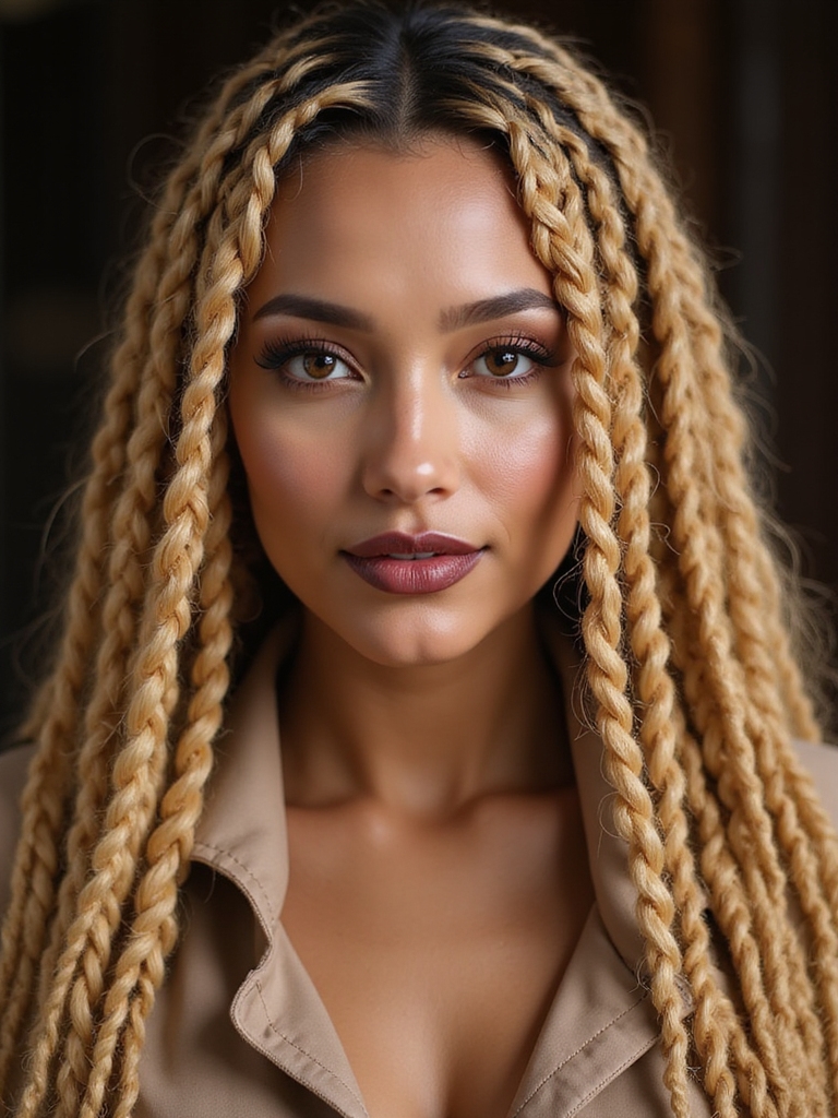 sculptural playful voluminous ponytail