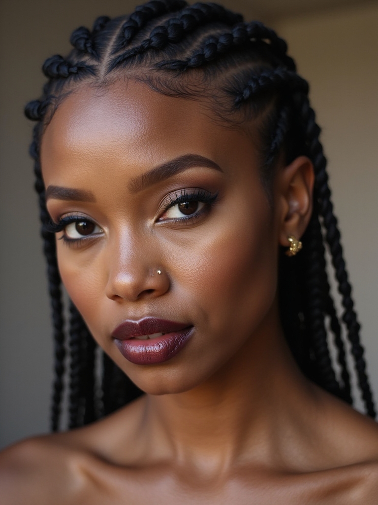 short braids flatter faces