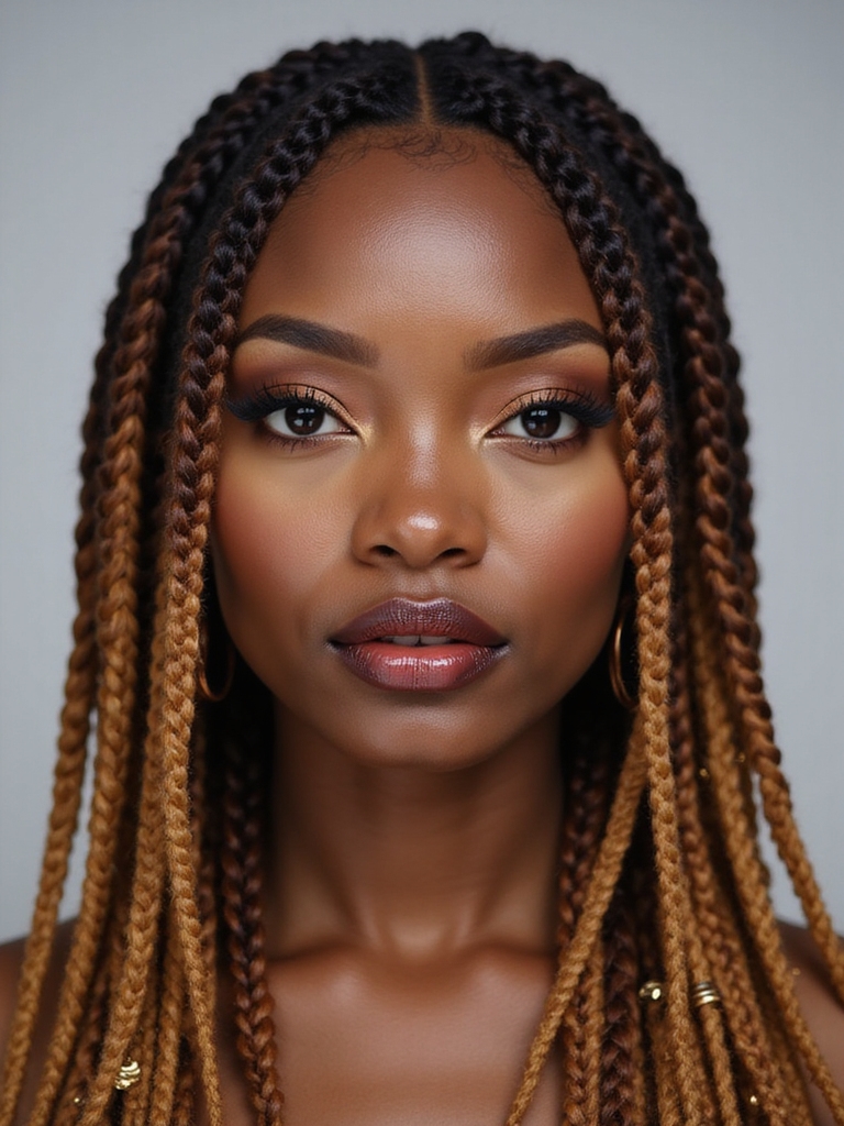 show stopping african braided styles