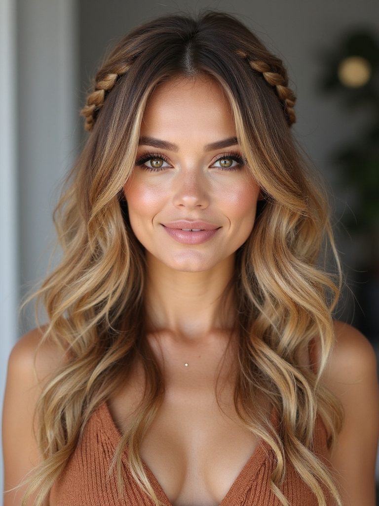 tiny accent micro braids