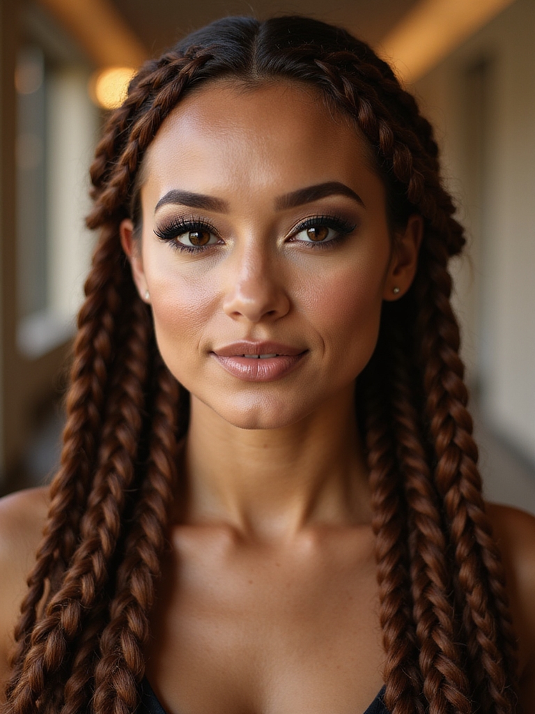 trendsetting feed in braid styles