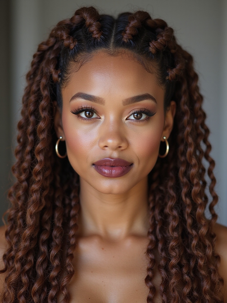 versatile french curl styling