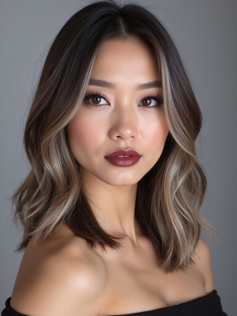 ash brown shadow root technique