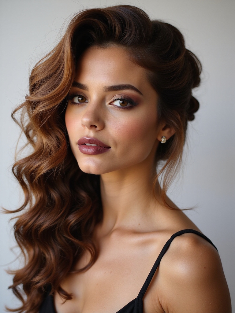 asymmetrical pinned waves movement