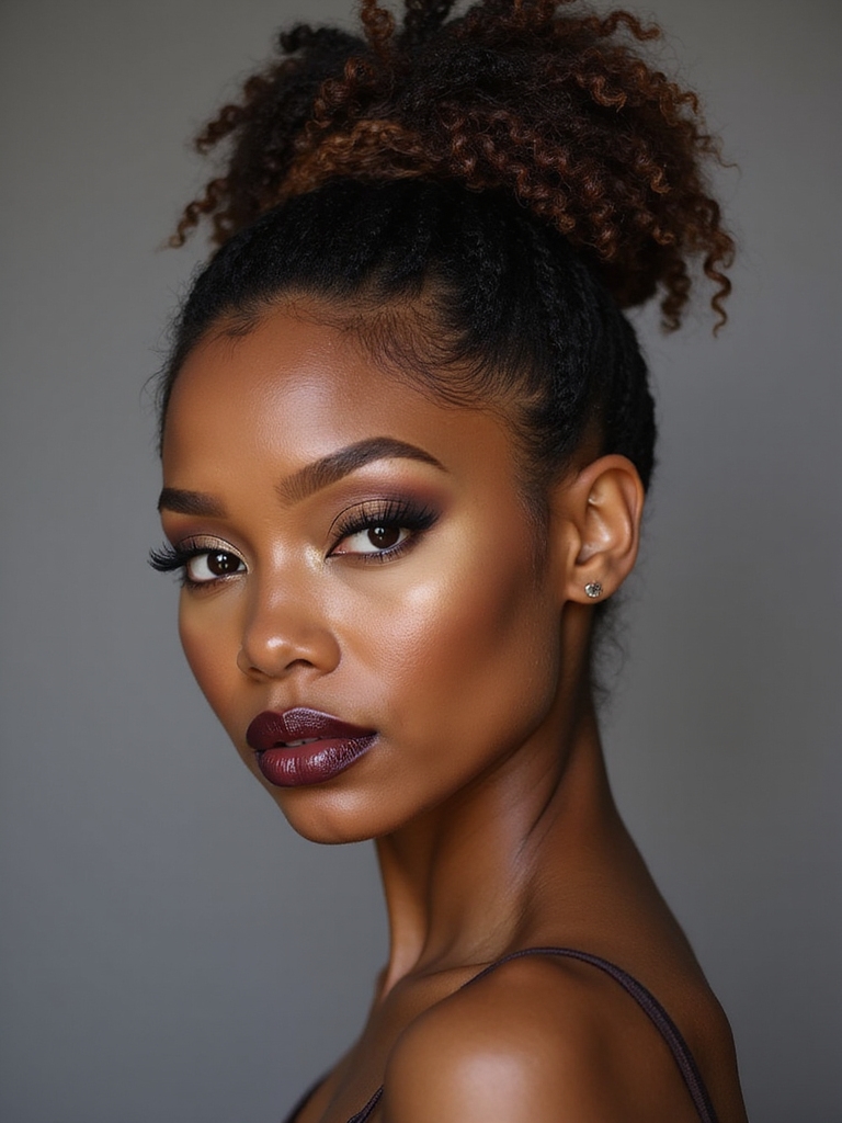 blend friendly protective bun styles