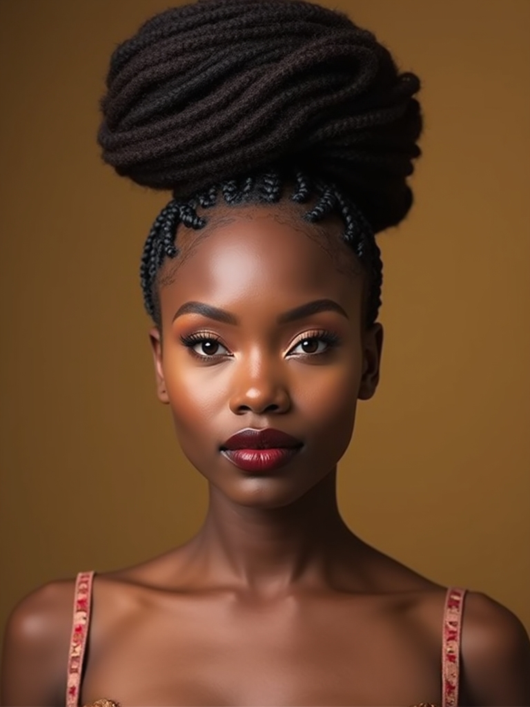 boxed braid crown prep technique