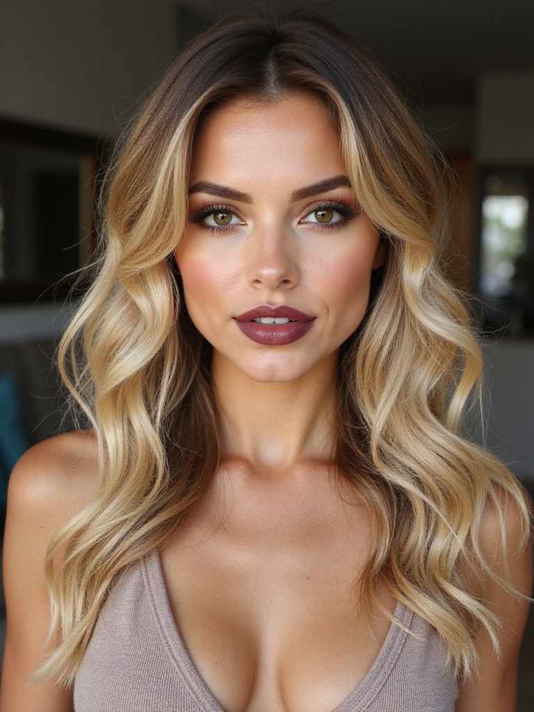 bright blonde shades for cold season